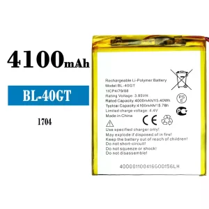 Aku BL-40GT sobib Tecno 1704
