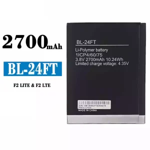 Aku BL-24FT sobib Tecno F2 Lite