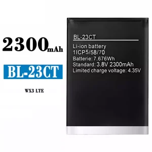 Aku BL-23CT sobib Tecno WX3 LTE