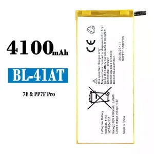 Aku BL-41AT sobib Tecno 7E / PP7F Pro