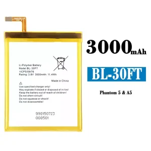Aku BL-30FT sobib Tecno Phantom 5 / A5