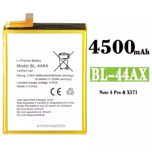 Aku BL-44AX sobib Infinix Note 4 Pro