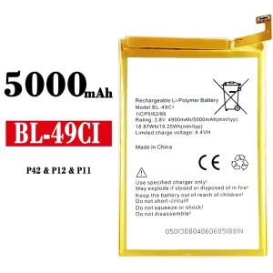 Aku BL-49CI sobib ITEL P42 / P12 / P11