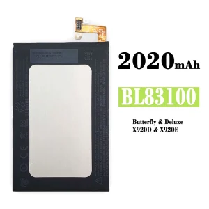 Aku BL83100 sobib HTC Butterfly