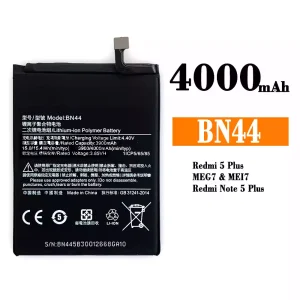 Aku BN44 sobib Xiaomi Redmi 5 Plus / Redmi Note 5 Plus