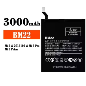 Aku BM22 sobib Xiaomi Mi 5 / Mi 5 Pro