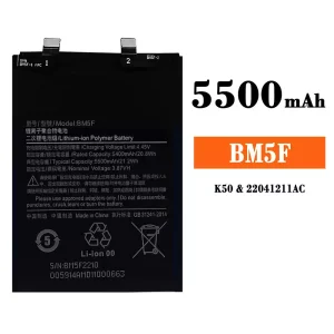 Aku BM5F sobib Xiaomi K50