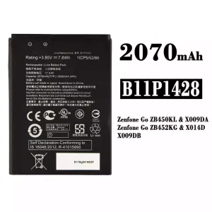 Aku B11P1428 sobib Asus Zenfone Go ZB450KL / ZB452KG