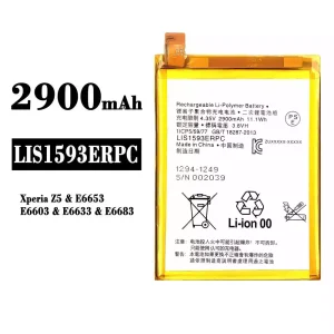 Aku LIS1593ERPC sobib Sony Xperia Z5 / E6653 / E6603 / E6633 / E6683