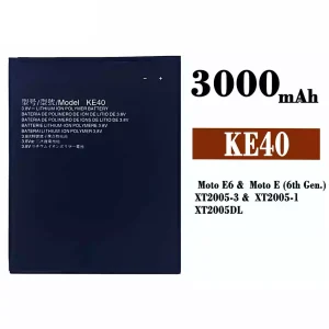 Aku KE40 sobib Motorola Moto E6 / Moto E (6th Gen)
