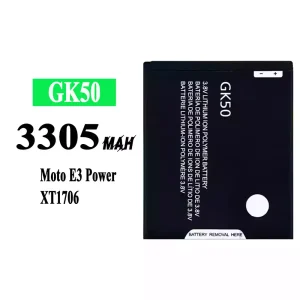Aku GK50 sobib Motorola E 3 Power / XT1706
