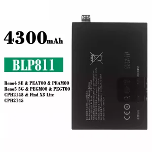 Aku BLP811 sobib OPPO Reno 4 SE / Reno 5 5G / Find X3 Lite