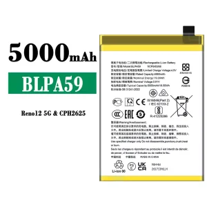 Aku BLPA59 sobib OPPO Reno 12 5G