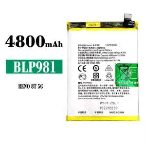 Aku BLP981 sobib OPPO Reno 8T