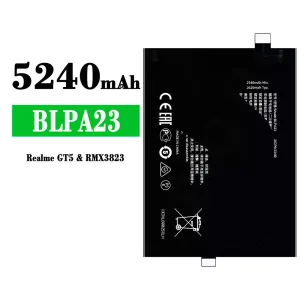 Aku BLPA23 sobib OPPO Realme GT5