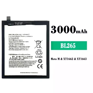 Aku BL265 sobib Lenovo Moto M/XT1662/XT1663
