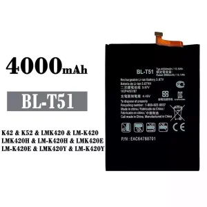 Aku BL-T51 sobib LG K42 / K52