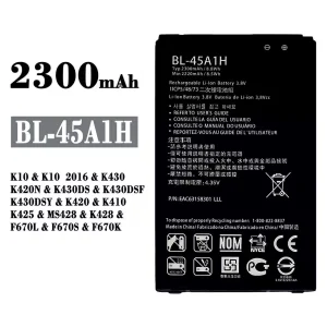 Aku BL-45A1H sobib LG K10 2016