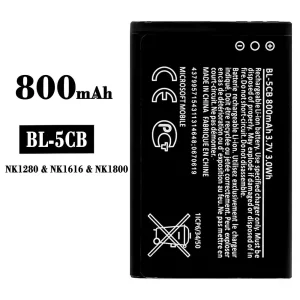 Aku BL-5CB sobib Nokia NK1280/NK1616/NK1800