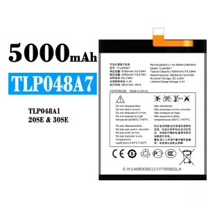 Aku TLP048A7 TLP048A1 sobib Alcatel 20SE/30SE