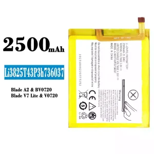 Aku Li3825T43P3h736037 sobib ZTE Blade A2/ Blade V7 lite