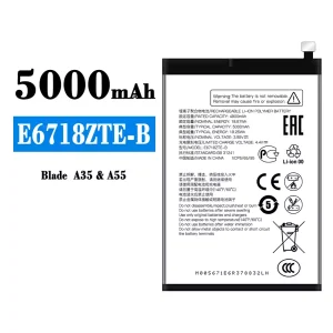 Aku E6718ZTE-B sobib ZTE BLADE A35/A55