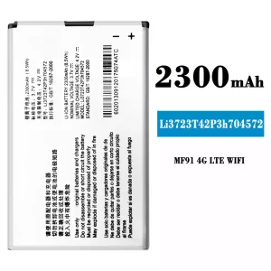 Aku Li3723T42P3h704572 sobib ZTE MF91 4G LTE WIFI