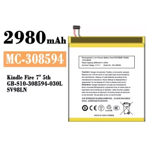 Aku MC-308594 sobib Amazon Kindle Fire 7" 5th