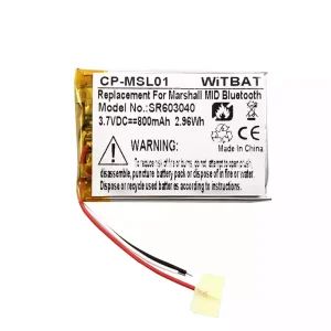 Kõrvaklappide aku sobib Marshall Monitor,Monitor II,Soundcore Ace A1, Adidas  RPT-01,Urbanears Pampas,Urbanears Plattan 2 BT,Major III Voice