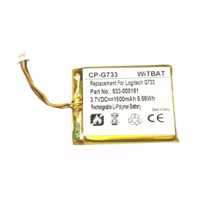 Kõrvaklappide aku sobib Logitech G733,G735,533-000181