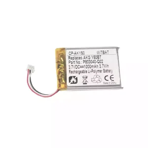 Kõrvaklappide aku sobib AKG Y50BT,C50BT,P083040-Q02,USN-603048PCN-AK