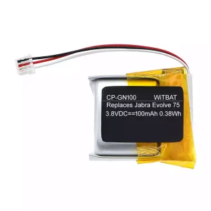 Kõrvaklappide aku sobib Jabra Engage 65 convertible,Jabra Engage 75 convertible,AHB701718HPJT