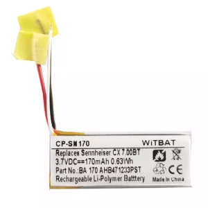 Kõrvaklappide aku sobib Sennheiser CX 7.00BT,Sennheiser Momentum In-Ear laadimisümbrise jaoks