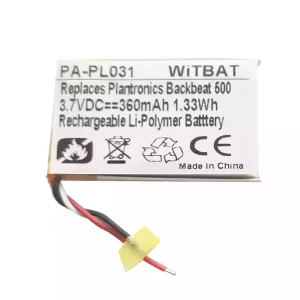 Kõrvaklappide aku sobib Plantronics BackBeat 500,Plantronics VOYAGER 5200,LSSP552631SA