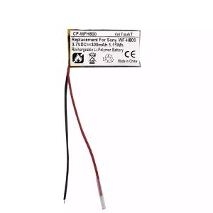 Kõrvaklappide aku sobib Sony WF-C500,WF-XB700,WF-L900,SRS-NB10,WH-CH500,WH-CH510,WF-H800