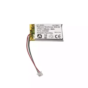 Kõrvaklappide aku sobib Sennheiser SDW 30,SDW 30 HS,SDW 60,SDW 60 HS