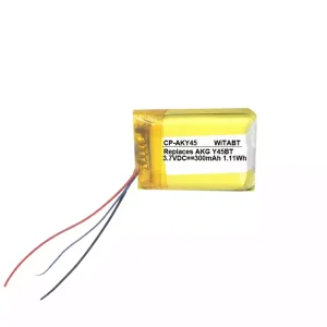 Kõrvaklappide aku sobib AKG Y45BT,AEC582030