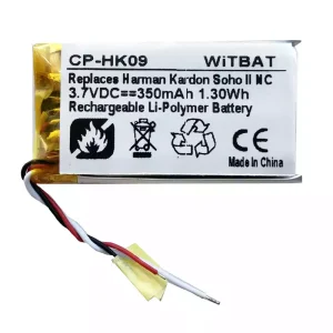 Kõrvaklappide aku sobib Harman Kardon Soho II NC,SR552035P