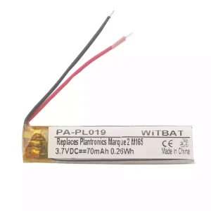 Kõrvaklappide aku sobib Plantronics Marque 2 M165,M180 LSSP321036AB