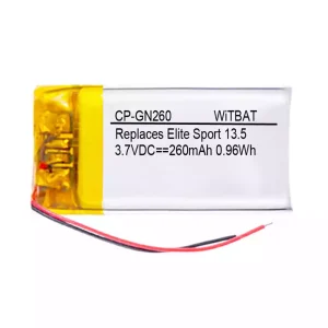 Kõrvaklappide aku sobib Jabra Elite Sport 13.5 laadimisümbrise jaoks