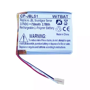 Kõrvaklappide aku sobib JBL Soundgear Sense Earphone laadimisümbrise jaoks