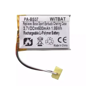 Kõrvaklappide aku sobib Bose Sport Earbuds Bluetooth Earphone laadimisümbrise jaoks