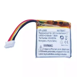 Kõlari aku sobib Logitech UE Wonderboom 3,Wonderboom 2,SP944643