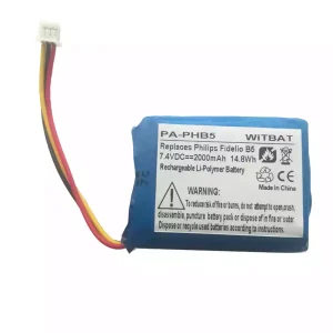 Kõlari aku sobib Philips Fidelio E5,CSS7235Y