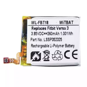Originaal aku Fitbit Versa 3,LSSP352325
