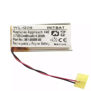 Originaal aku Garmin Approach X40,VivoSmart HR,VivoSmart HR+,361-00088-00