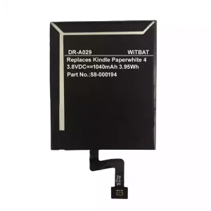 Originaal aku Kindle Paperwhite 4,58-000194,26S1017