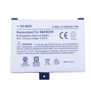 Originaal aku Barnes & Noble NOOK BNRV100 BNRB1530,BNRZ1000,BNRB454261