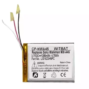 Originaal aku Sony Walkman NW-ZX500 NW-ZX505 NW-ZX507,LIS1623HNPC
